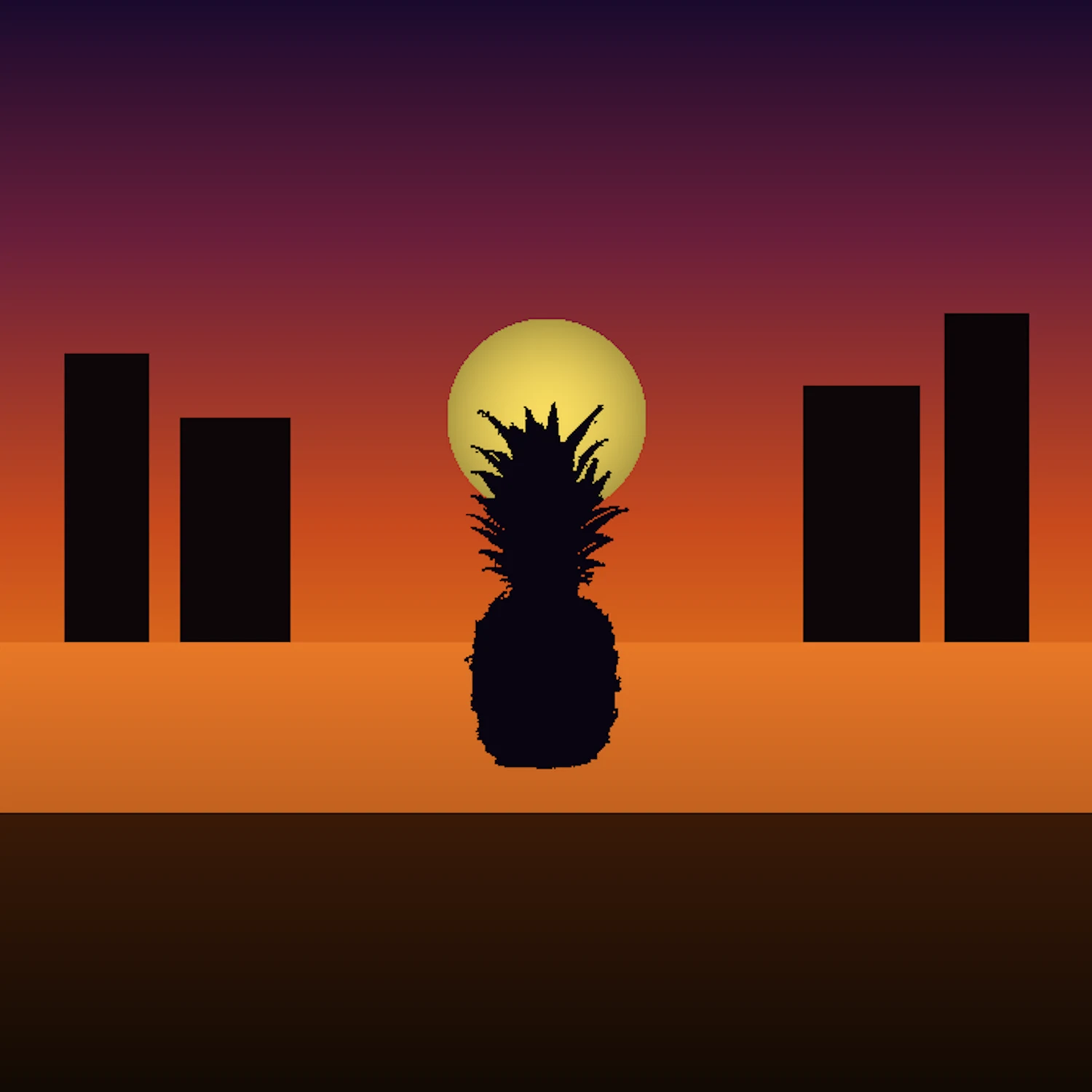 Pineapple Sunsets album cover